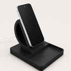 MagSafe Charging Stand with Tray – 25W Wireless Charger for iPhone