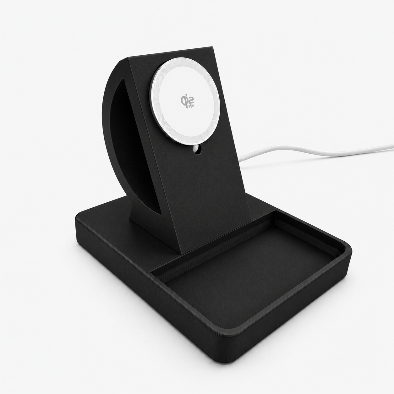 MagSafe Charging Stand with Tray – 25W Wireless Charger for iPhone