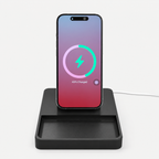 MagSafe Charging Stand with Tray – 25W Wireless Charger for iPhone