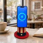 Uncle Sam Hat Wireless Charger – 25W MagSafe Charging Stand