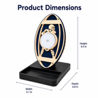 Football Wireless Charger Stand gift packaging, 25W Qi2 MagSafe charger for football fans, coaches, and sports gift recipients
