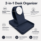 MagSafe Charging Stand with Tray – 25W Wireless Charger for iPhone
