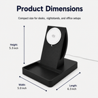 MagSafe Charging Stand with Tray – 25W Wireless Charger for iPhone