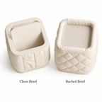 Capsa Modular Desktop Trash Bin – Sculpted Cloth Design