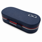 Cute Character Glasses Case | Hard Shell Magnetic Eyeglass Holder, Eco-Friendly, Felt Lined, Funny Gift