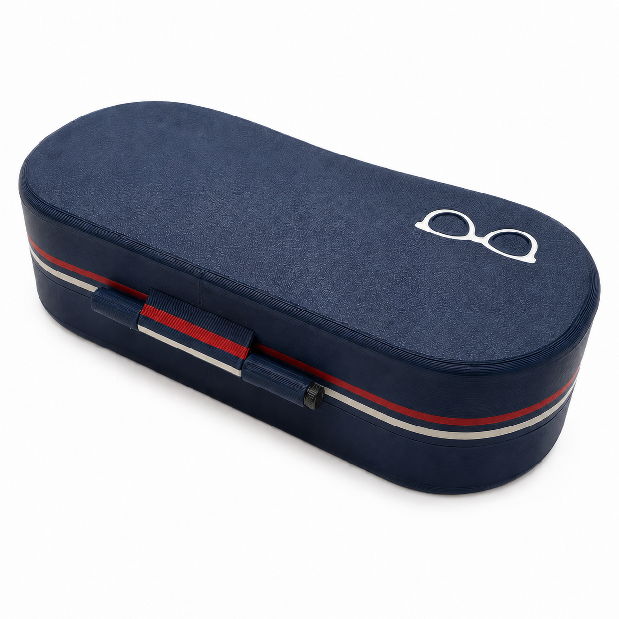 Cute Character Glasses Case | Hard Shell Magnetic Eyeglass Holder, Eco-Friendly, Felt Lined, Funny Gift