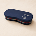 Cute Character Glasses Case | Hard Shell Magnetic Eyeglass Holder, Eco-Friendly, Felt Lined, Funny Gift