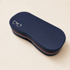 Cute Character Glasses Case | Hard Shell Magnetic Eyeglass Holder, Eco-Friendly, Felt Lined, Funny Gift